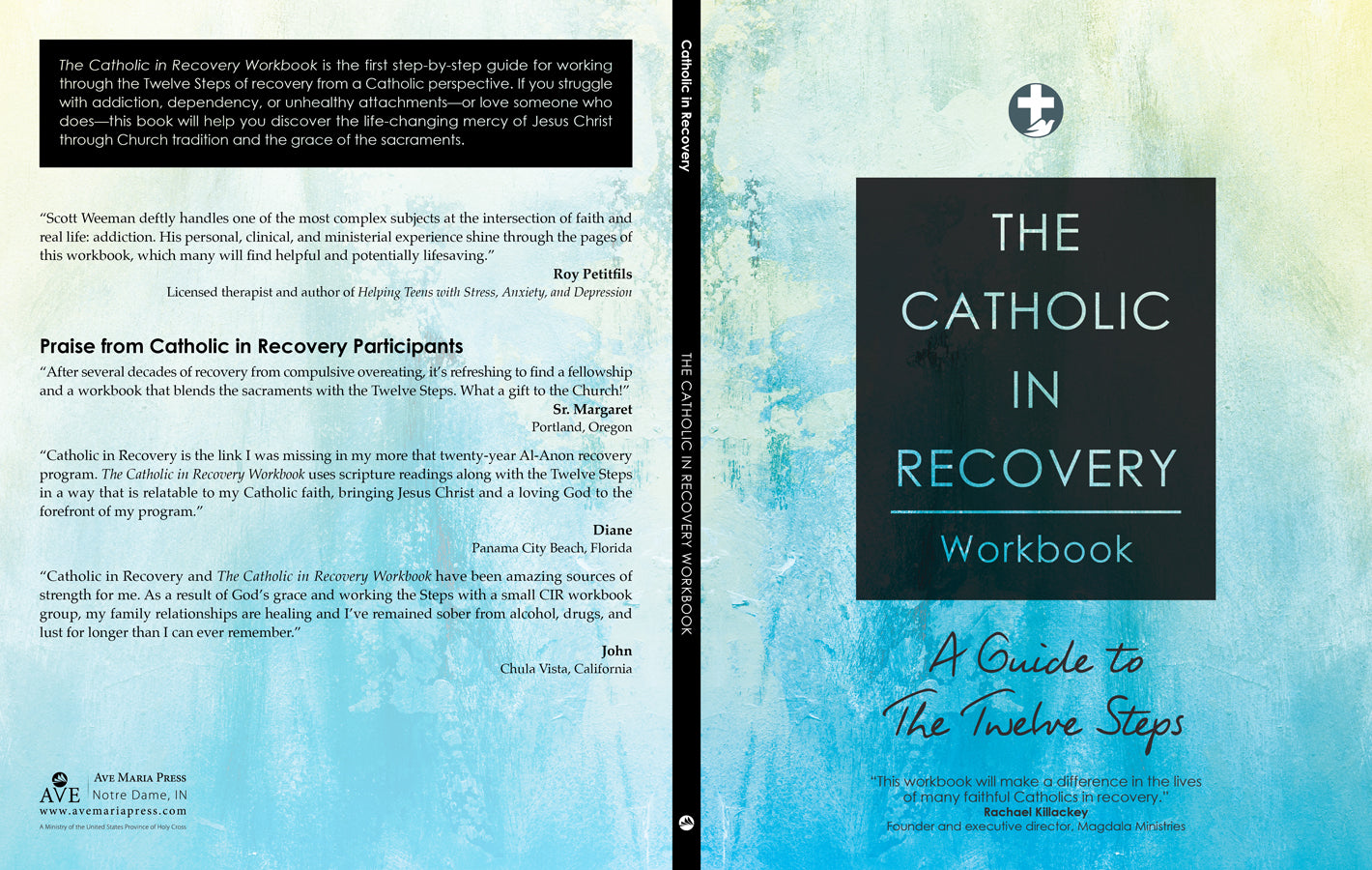 1-64680-178-4_cov.jpg,Image of full book cover of The Catholic in Recovery Workbook,Image of full book cover of The Catholic in Recovery Workbook: A Guide to the Twelve Steps by Catholics in Recovery