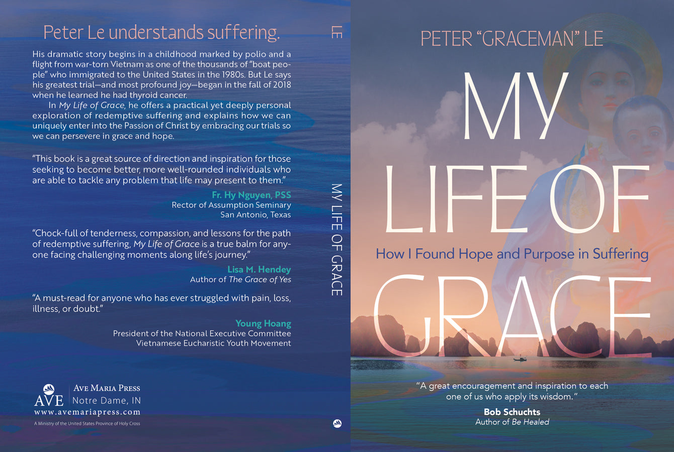 1-64680-257-8_cov.jpg,Full book cover of My Life of Grace,Full book cover of My Life of Grace: How I Found Hope and Purpose in Suffering by Peter “Graceman” Le