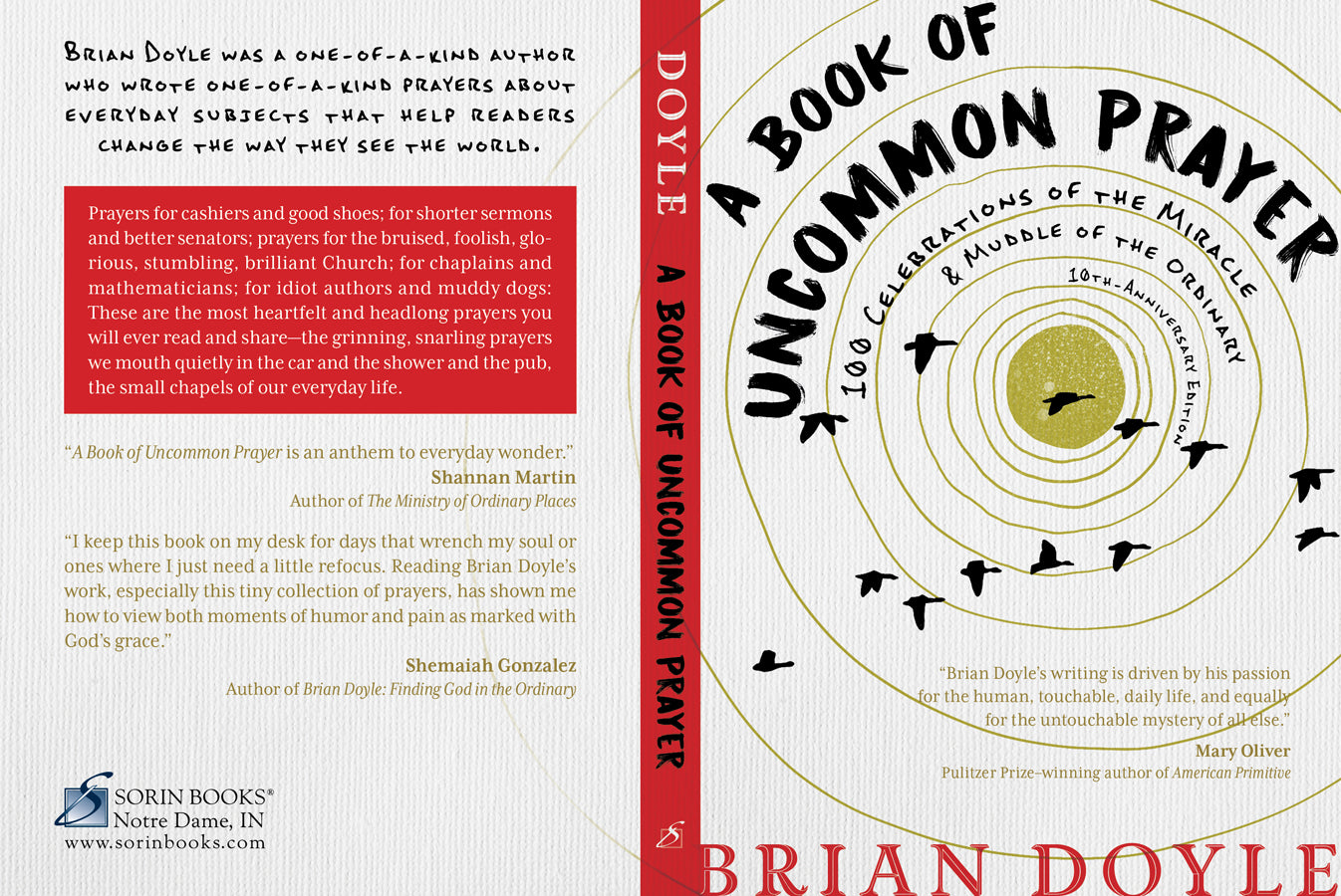 1-933495-62-6_cov.jpg,Full book cover for A Book of Uncommon Prayer,Full book cover for A Book of Uncommon Prayer: 100 Celebrations of the Miracle & Muddle of the Ordinary by Brian Doyle